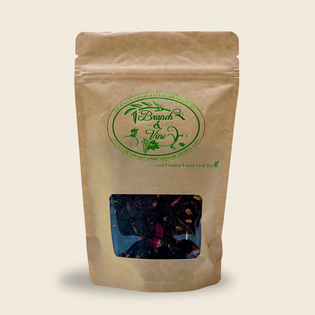 Bag of our  Emperor Rose Tea - Branch and Vine Online 