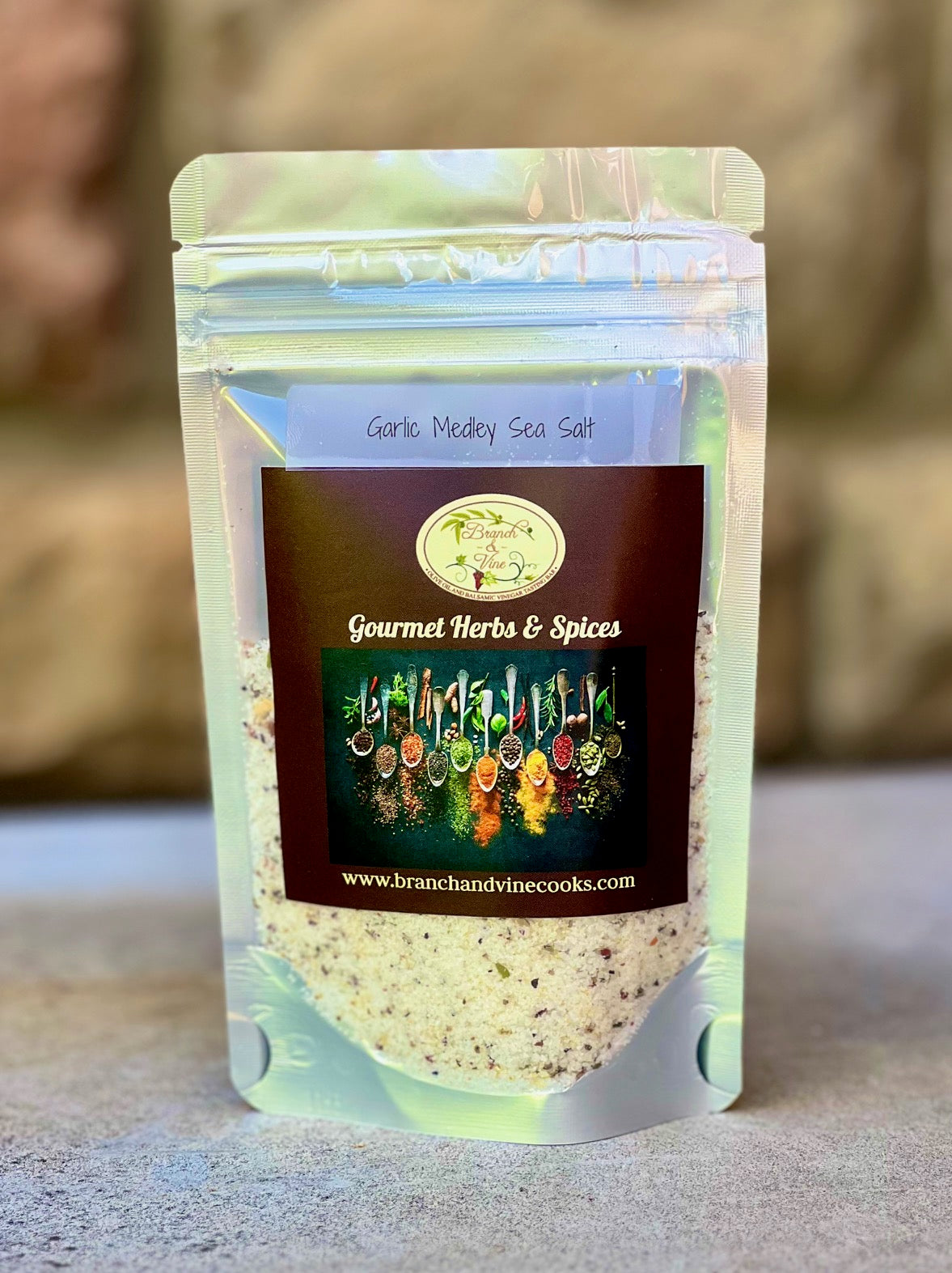 B & V Garlic Medley Sea Salt