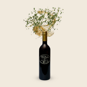 Bottle of our Thyme Fused Olive Oil - Branch and Vine Online