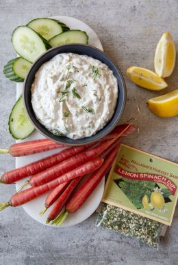 Lemon Spinach Dip