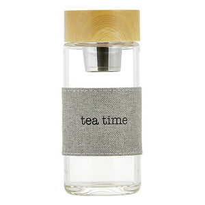 Water Bottle Tea Infuser "Tea Time "